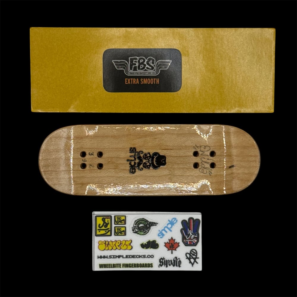 Image of FBC x Simple Decks "Tie Dye Mini Logo #6"