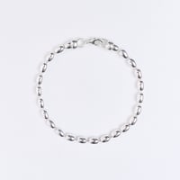 Image 1 of Large Grain Bracelet, Sterling Silver