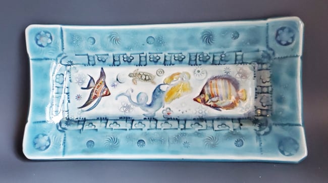 Mermaid PorcelainTray