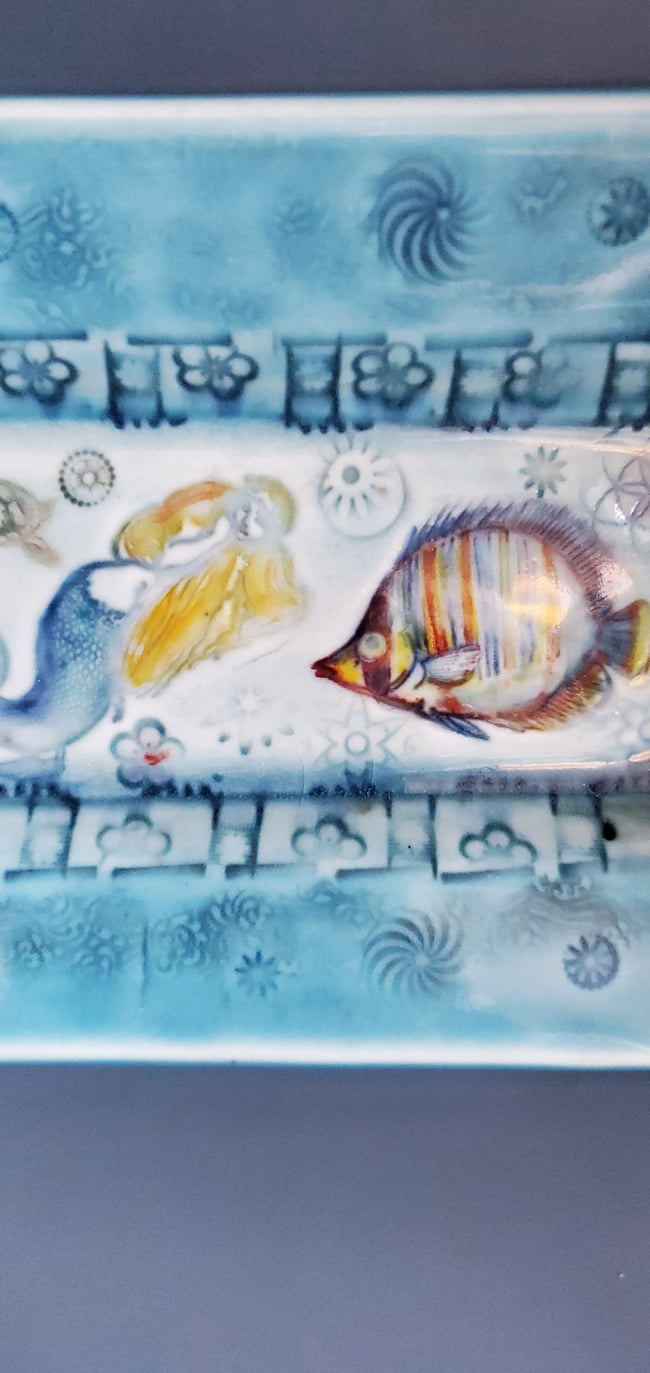 Mermaid PorcelainTray