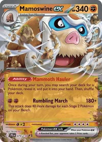 Mamoswine ex - 079/159 - SV09: Journey Together - Near Mint