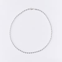 Image 1 of Small Grain Necklace, Sterling Silver