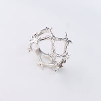 Image 1 of Butterfly Trellis Ring, Sterling Silver