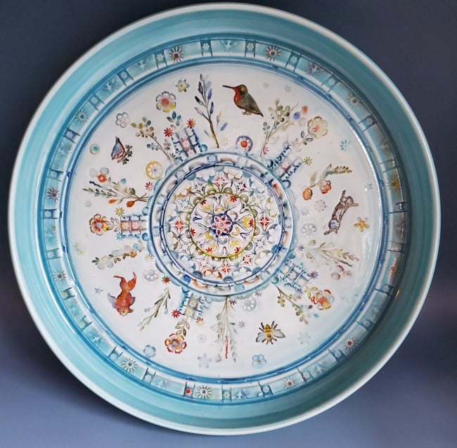 Wildflower Garden Porcelain Flower