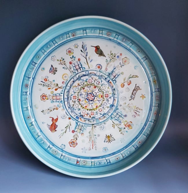 Wildflower Garden Porcelain Flower