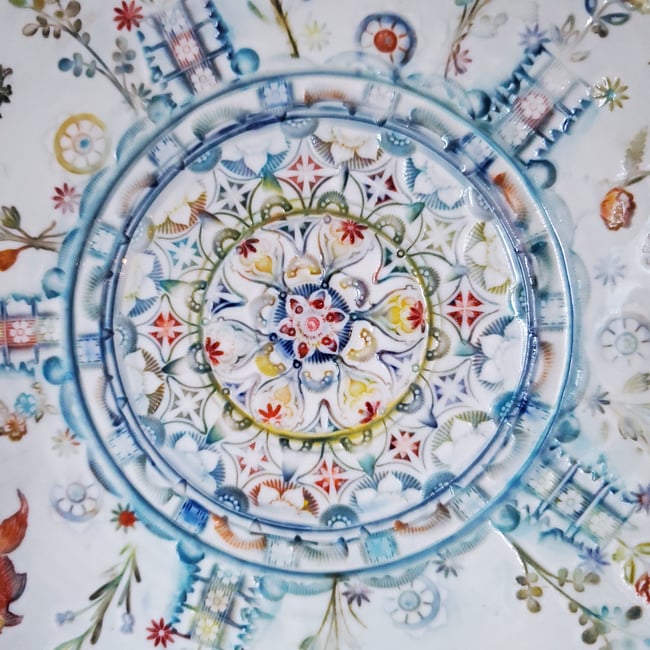 Wildflower Garden Porcelain Flower