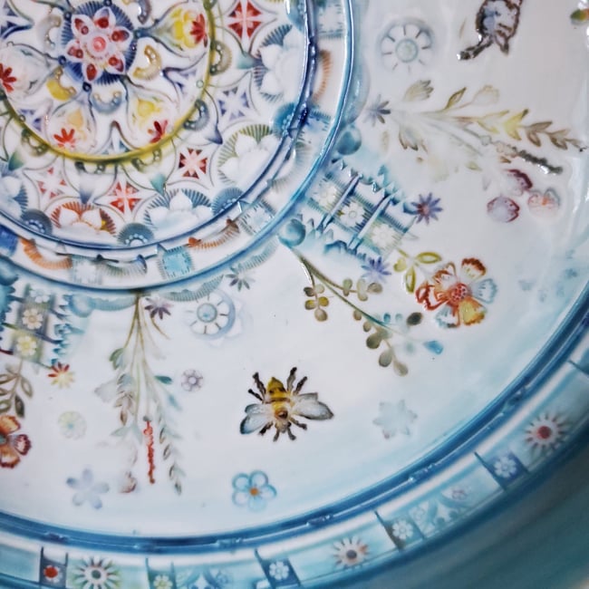 Wildflower Garden Porcelain Flower