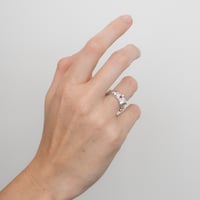 Image 2 of Rococo Ring, Sterling Silver