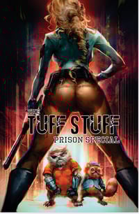 The Tuff Stuff Prison Special - HOLOFOIL- Lady Lock Up