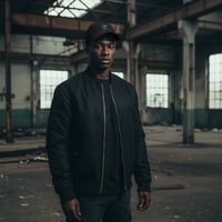 Image 4 of Cymek Avatar Hat Black