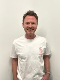 Image 4 of Richard Scarry inspired "Hello I'm a graphic designer" white t-shirt