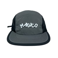 Image 2 of MÁGICO - "Brick by Brick" 5 panel soft cap (Grey)