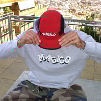 Image 4 of MÁGICO - "Brick by Brick" 5 panel soft cap (Red)