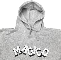 Image 2 of MÁGICO - "Brick by Brick" hoodie (gray)