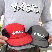Image 5 of MÁGICO - "Brick by Brick" 5 panel soft cap (Red)
