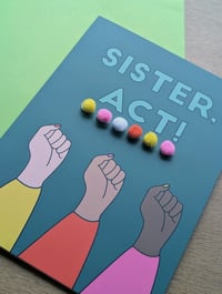 Image 5 of Christmas and New Year Card 'Sister, Act!'