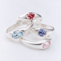 Image 3 of Poise Ring, Sterling Silver