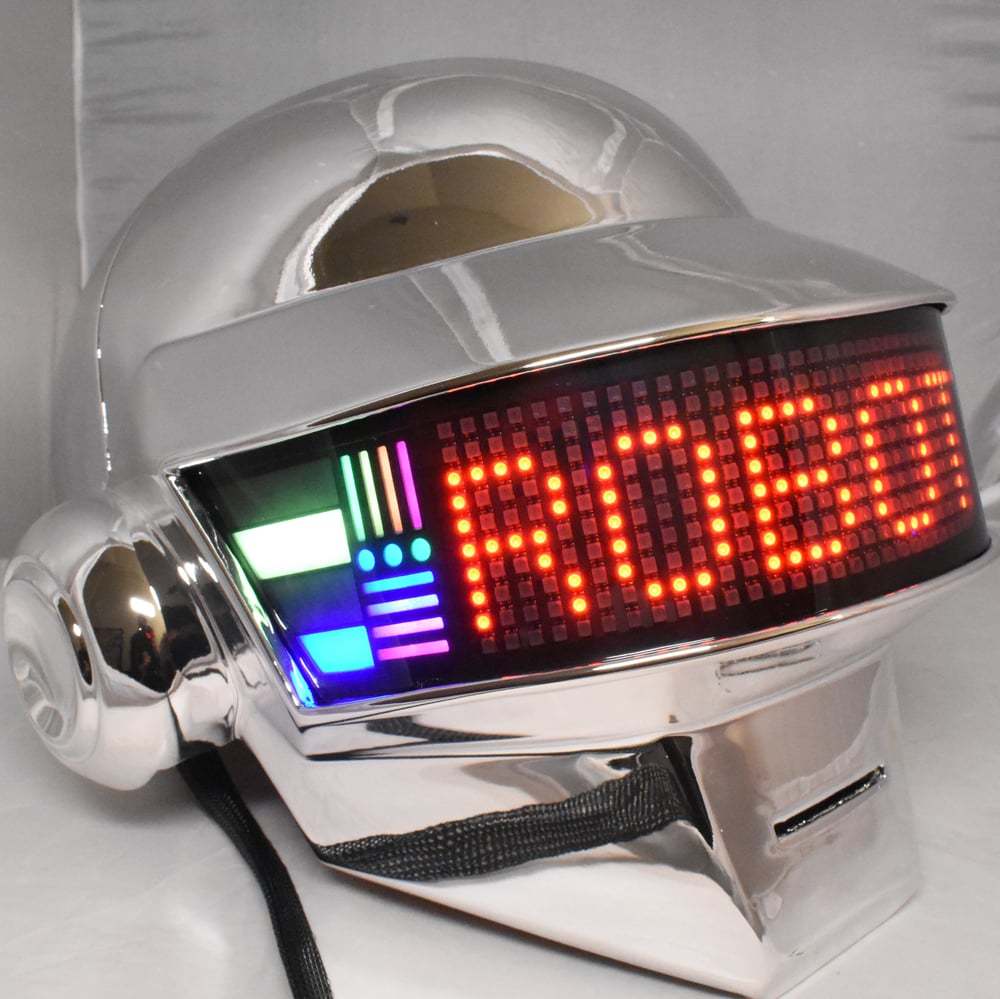 Image of RGB Daft Punk Helmet Discovery Era - Thomas