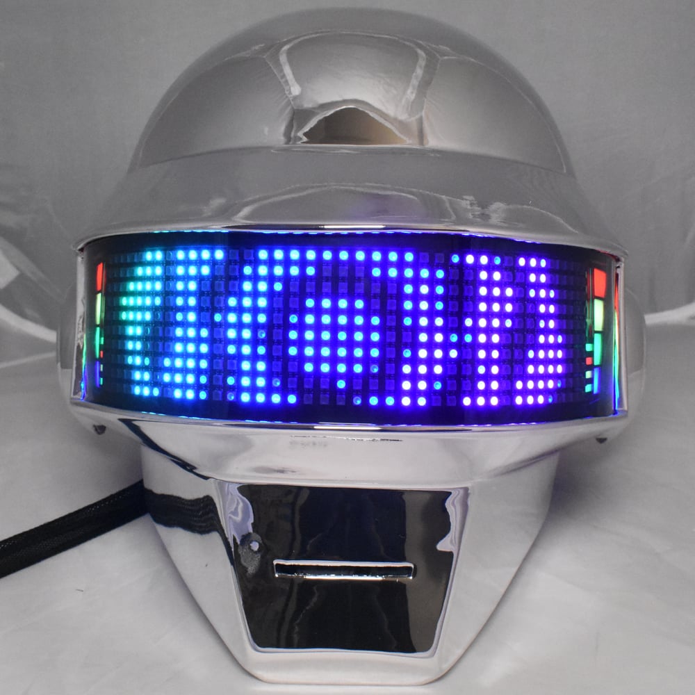 Image of RGB Daft Punk Helmet Discovery Era - Thomas