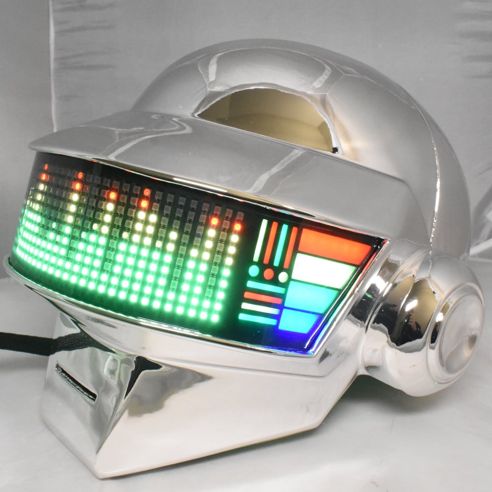 Image of RGB Daft Punk Helmet Discovery Era - Thomas