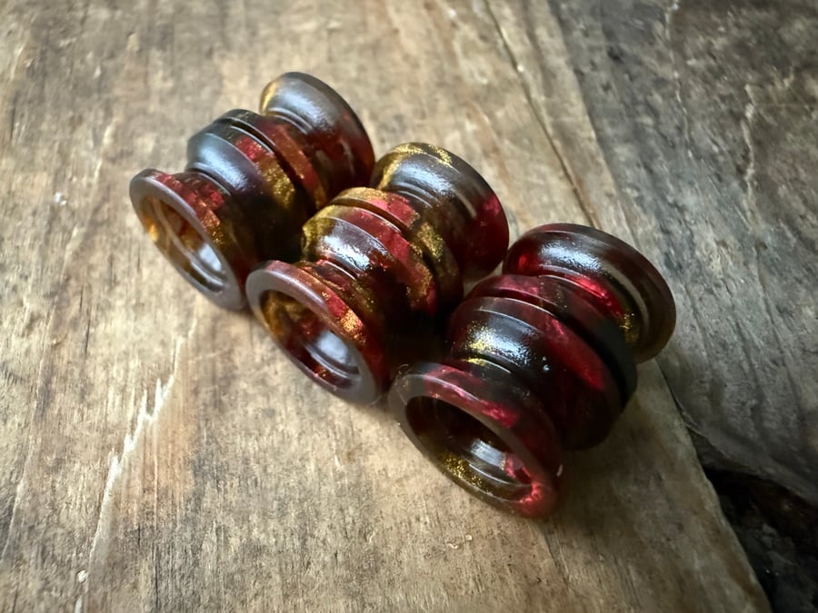 Image of Large Alumilite 18th Century Christmas 