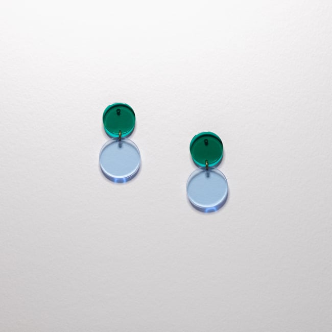 Shadows in Color Earrings - Take Two