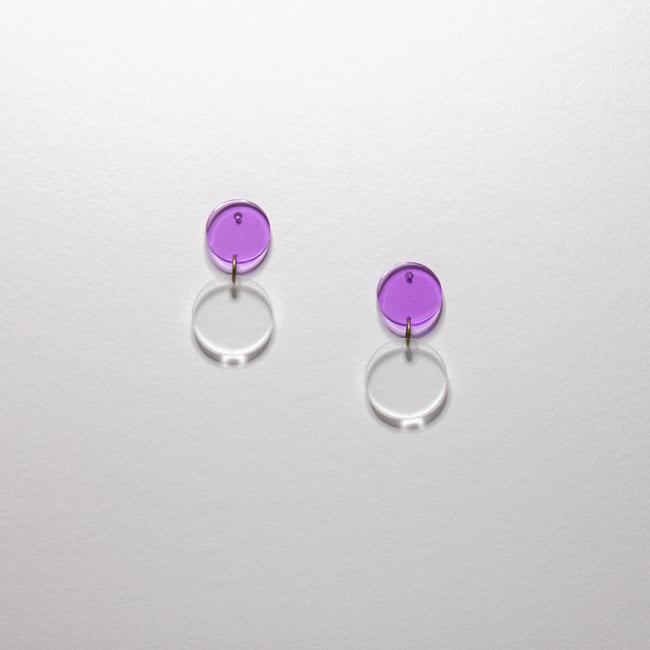 Shadows in Color Earrings - Take Two
