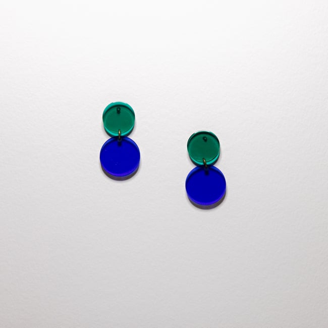 Shadows in Color Earrings - Take Two
