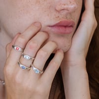 Image 4 of Perchance Ring, Sterling Silver