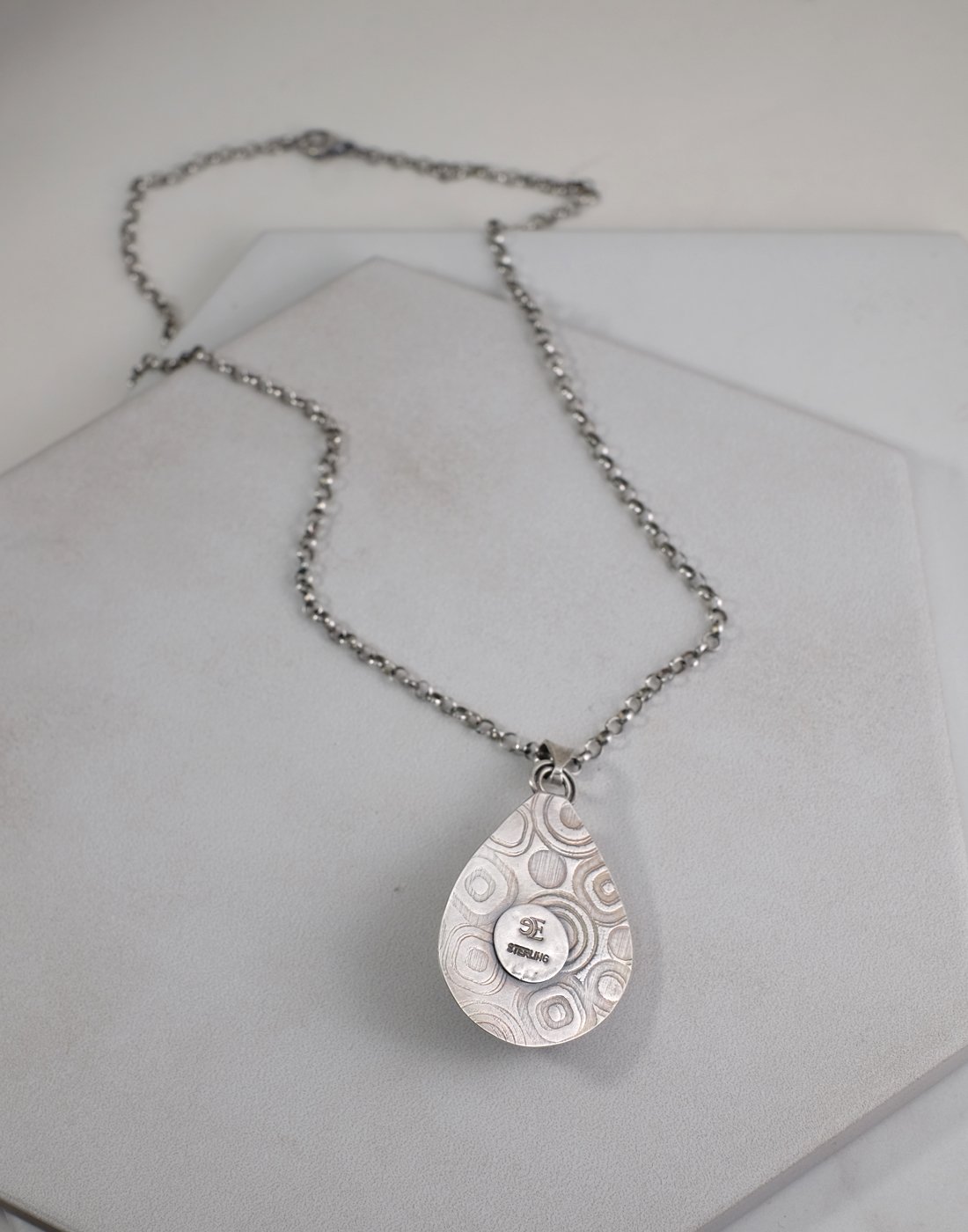 Image of Prudent Man Plume Agate with Blue Chalcedony