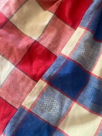 Image 3 of little dress ~ blue red and green plaid