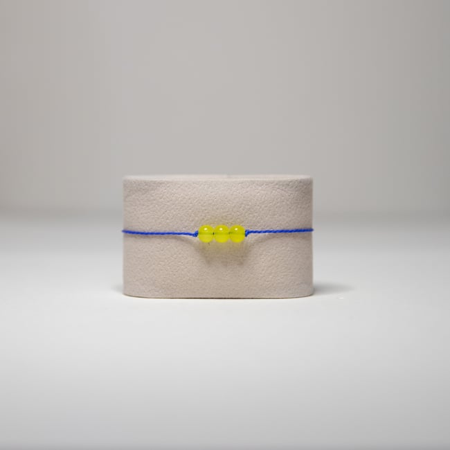 Everyday Bracelet - Yellow Beads