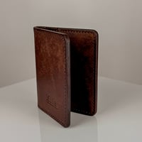 Image 1 of Milsy Double Wallet - Tobacco