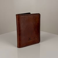 Image 3 of Milsy Double Wallet - Tobacco
