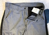 Image 3 of Comme Des Gacons Black homme plus 2011 bicolor pants, size M