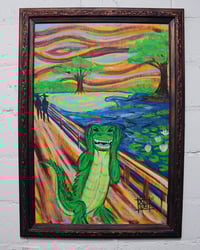 "The bellow" 2ft x 3ft original painting