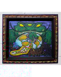 "Gatorpoliticus child"  20"x24" original painting