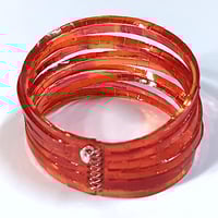 Image 4 of Ink-wash Waterhole Cuff - Lava