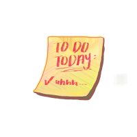 TO DO LIST STICKER