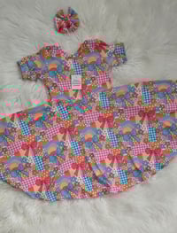 Image 1 of Bows dress and bow