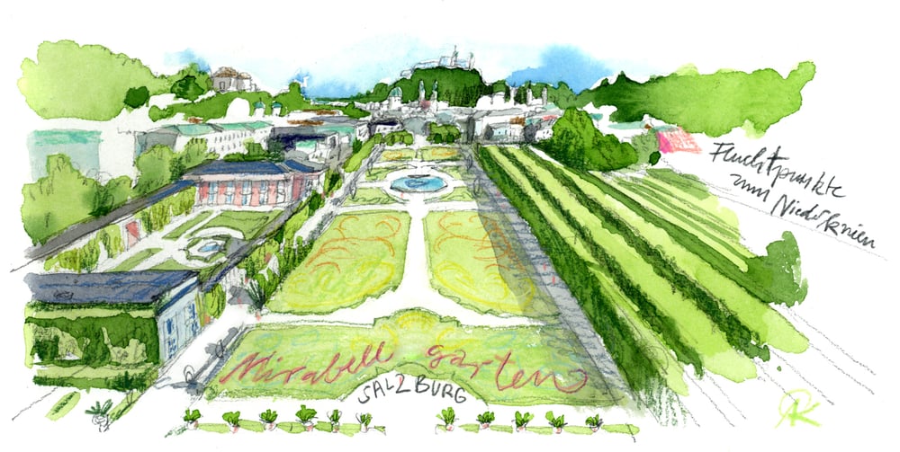 Image of Mirabellengarten // Salzburg