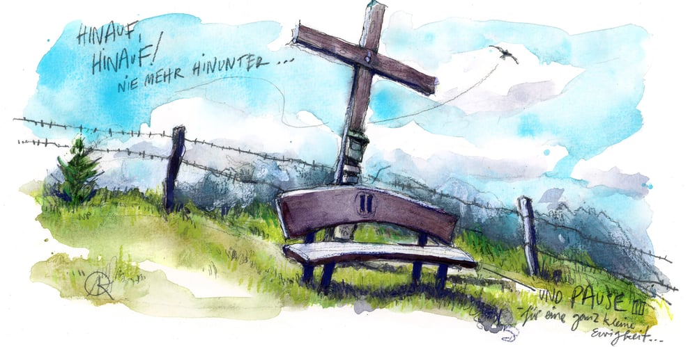 Image of Hoch auf den Gipfel