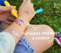 Image 6 of Nailmatic temporary colouring tattoos