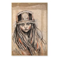 Image 1 of Toile originale "Ragchaa" - 50 x 73 cm