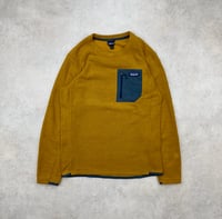 Image 1 of Patagonia R1 Air Crew Fleece Pullover Raptor Brown Medium Mens 