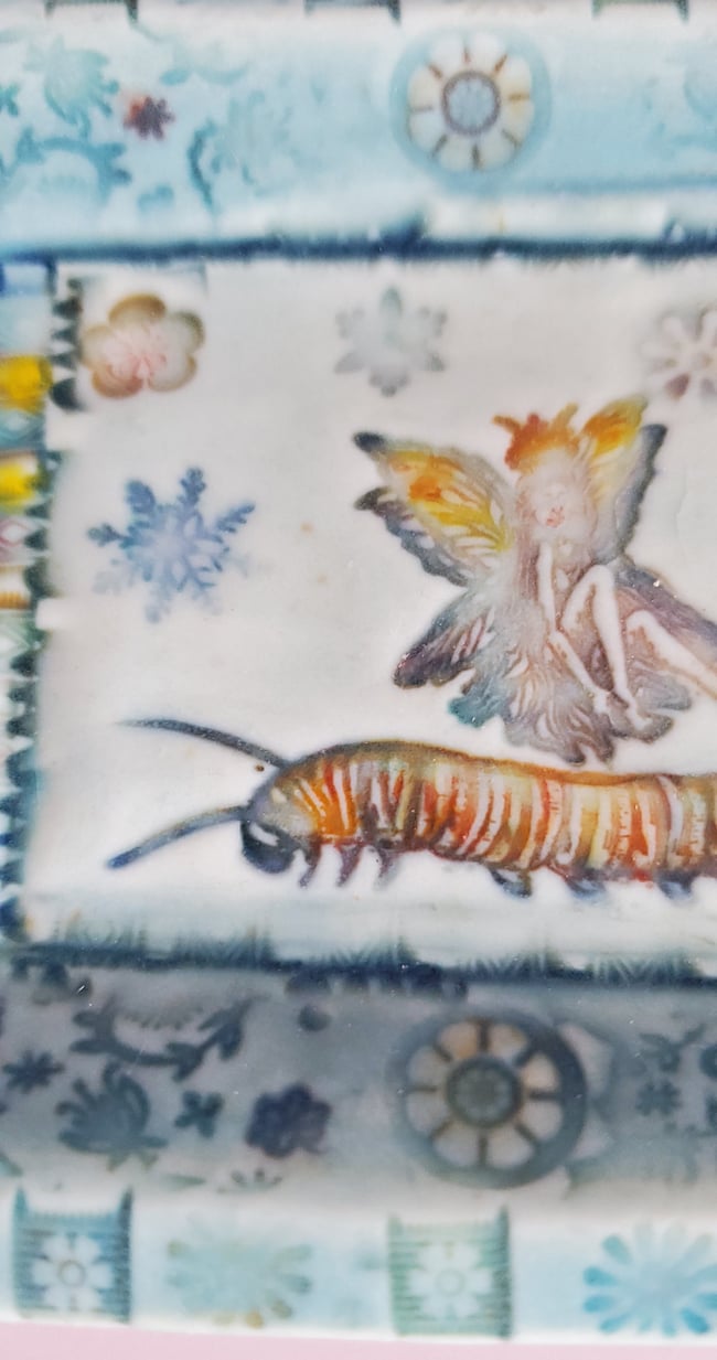 Porcelain Fairy Mushroom Tray