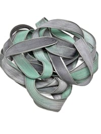 Image 3 of 1PC. HIGH TIDE 42" Hand Dyed Finished Edge Silk Wrist Wrap Bracelet/Jewelry/Craft Ribbons