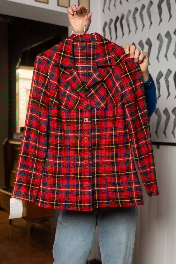Image of Blazer Tartan S