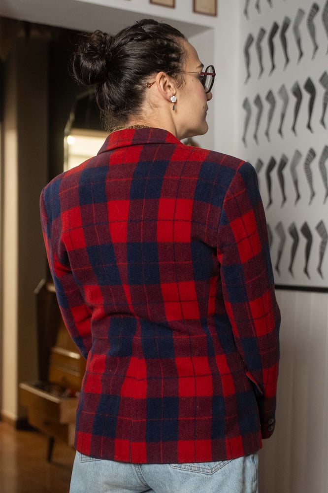 Image of Blazer tartan Dinè