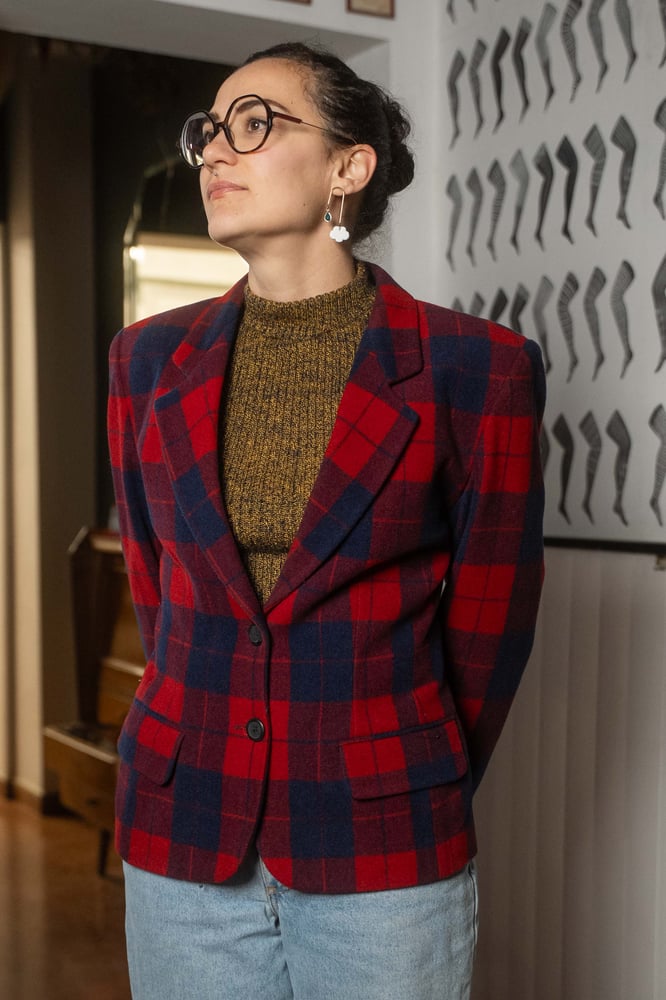 Image of Blazer tartan Dinè